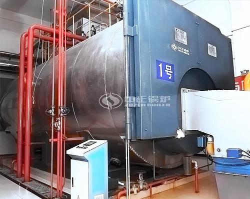 華盛橡膠10噸WNS系列冷凝式燃?xì)忮仩t項(xiàng)目